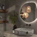 Organsko ogledalo LED z osvetlitvijo A34